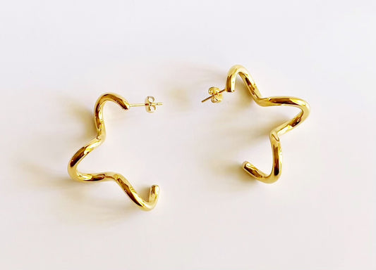 Zaria Wave Earrings