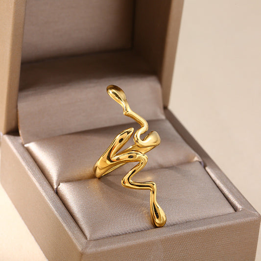 Liquid Gold Ring